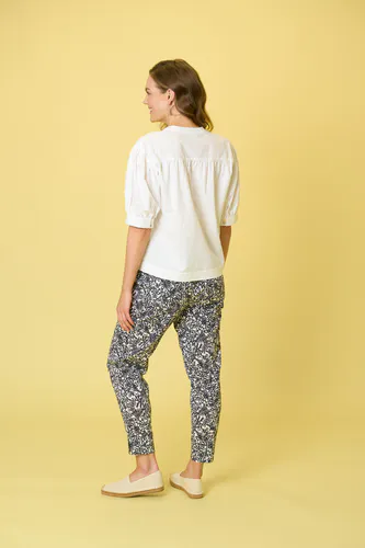 Model wearing White Windsor Shirt By Charlie Jane Available at Beetees Nelson